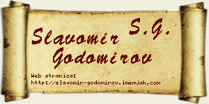 Slavomir Godomirov vizit kartica